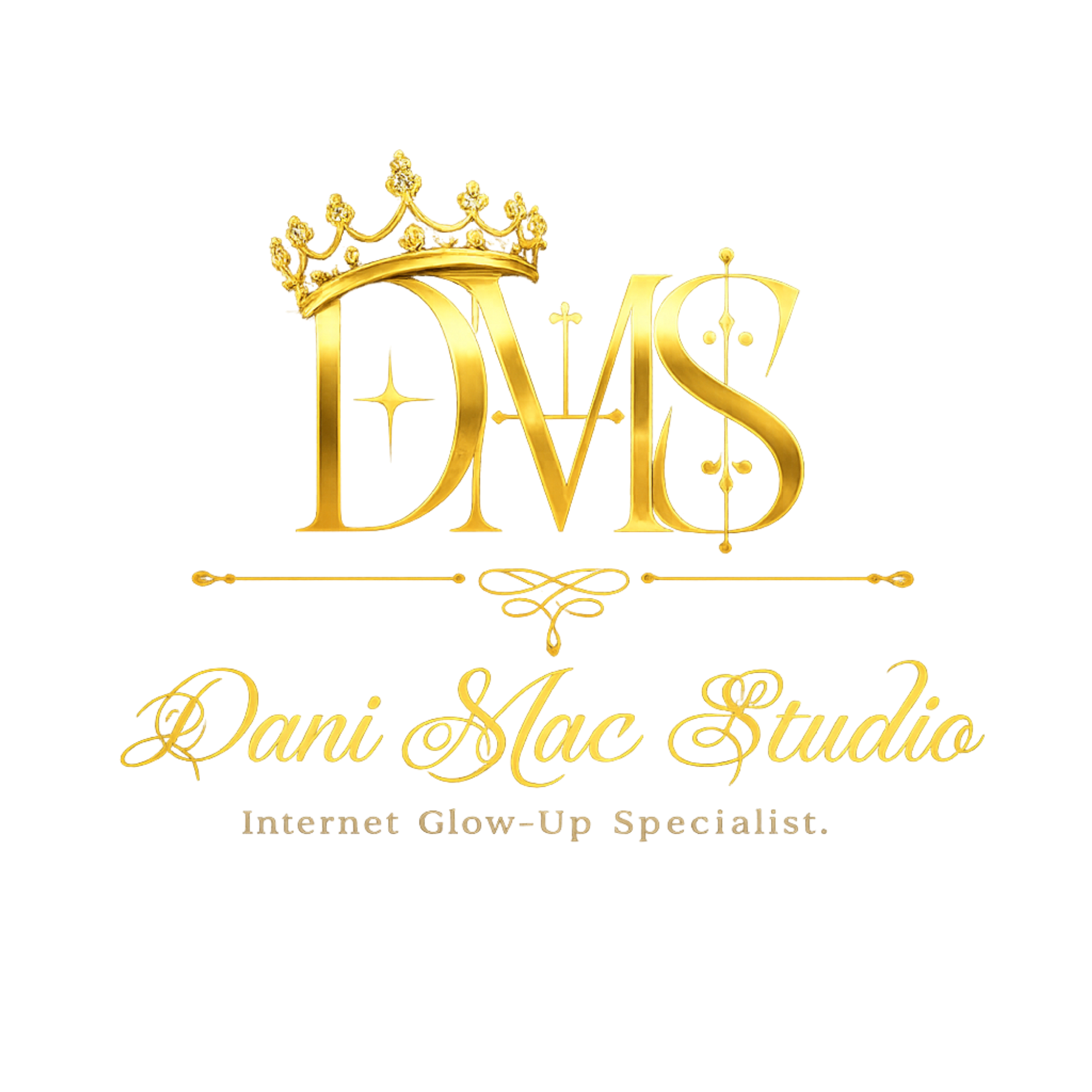 Dani Mac Studio Internet Glow-Up Specialist logo