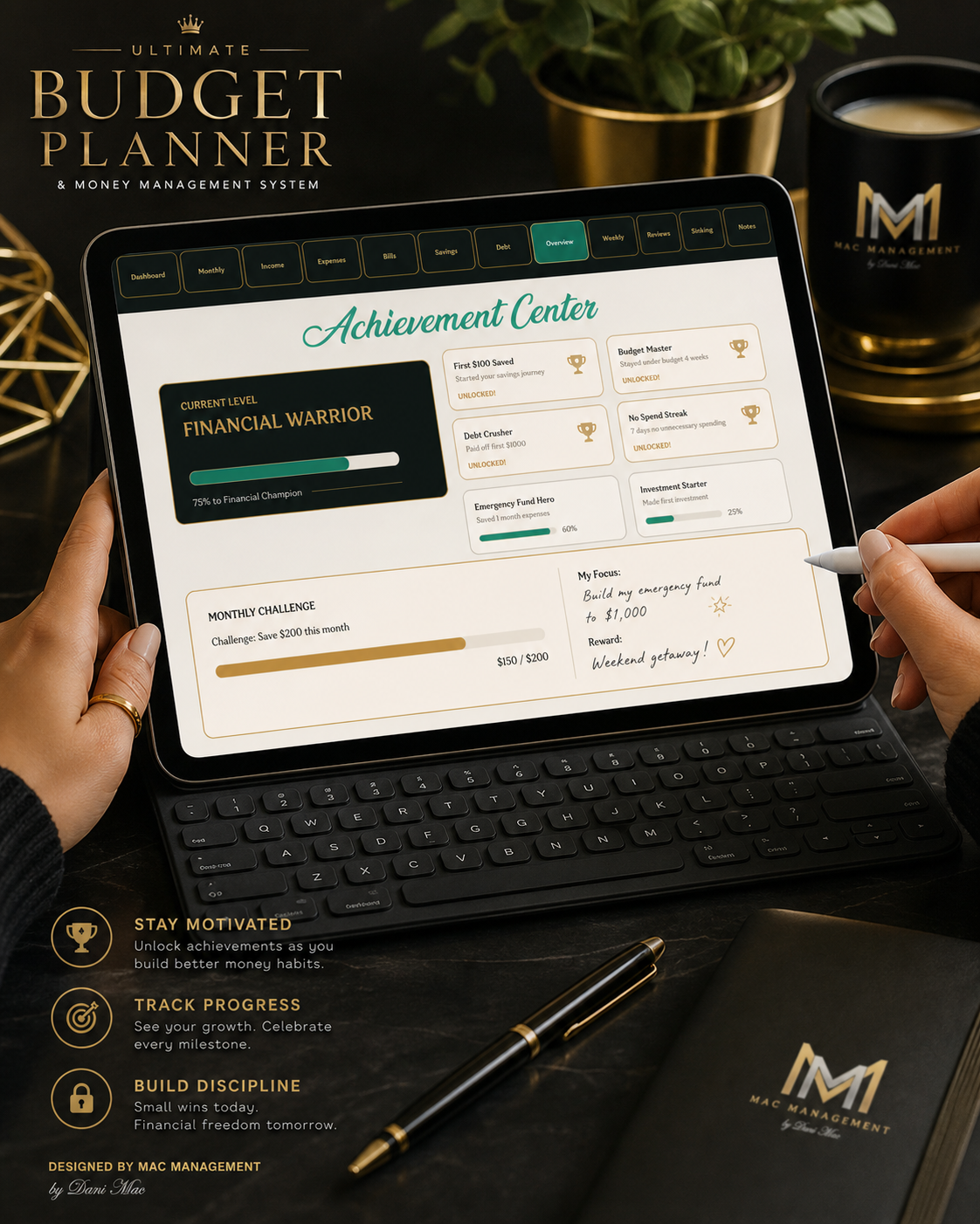 MAC MANAGEMENT Budget Planner