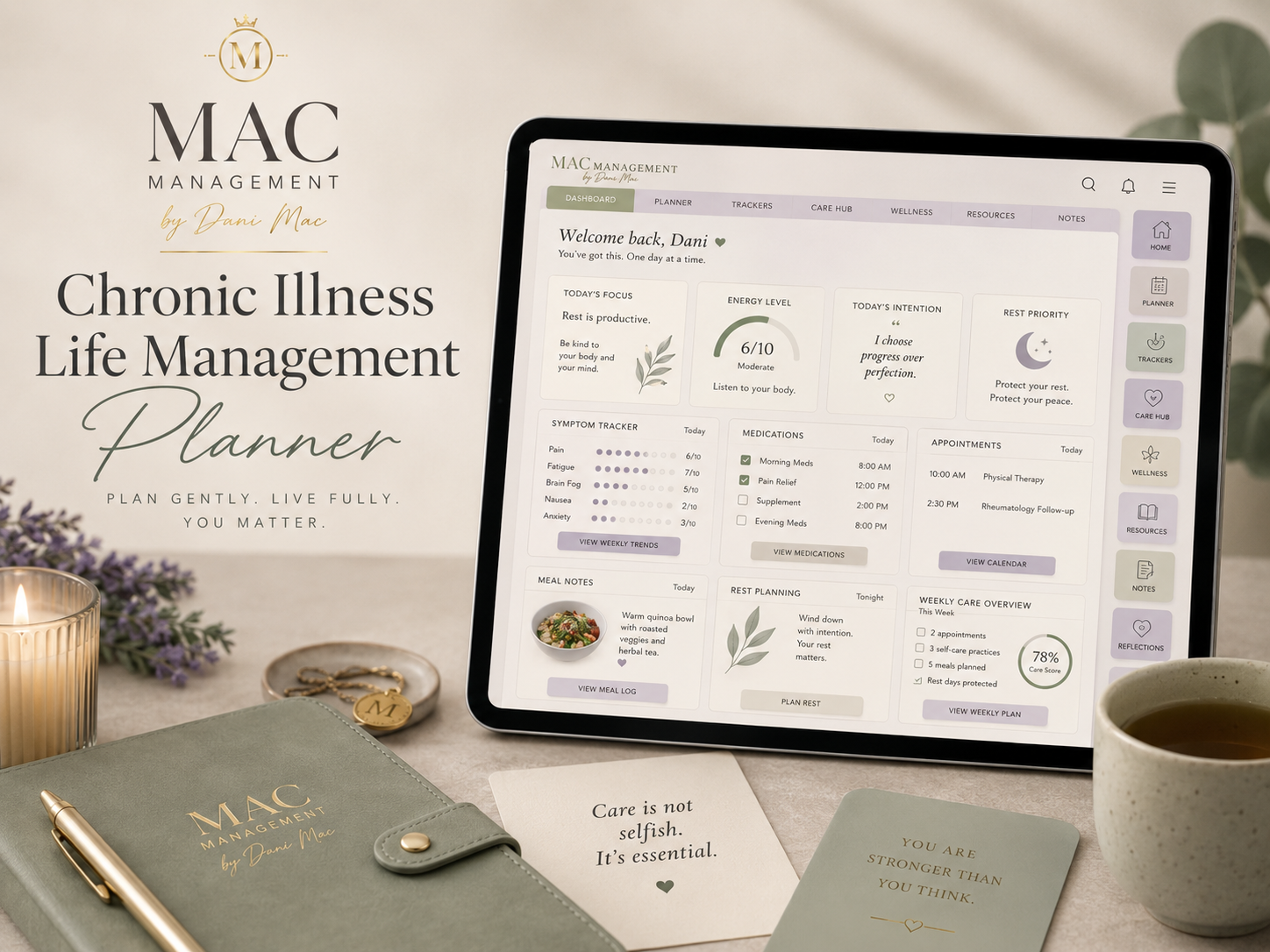 MAC MANAGEMENT Chronic Illness Planner
