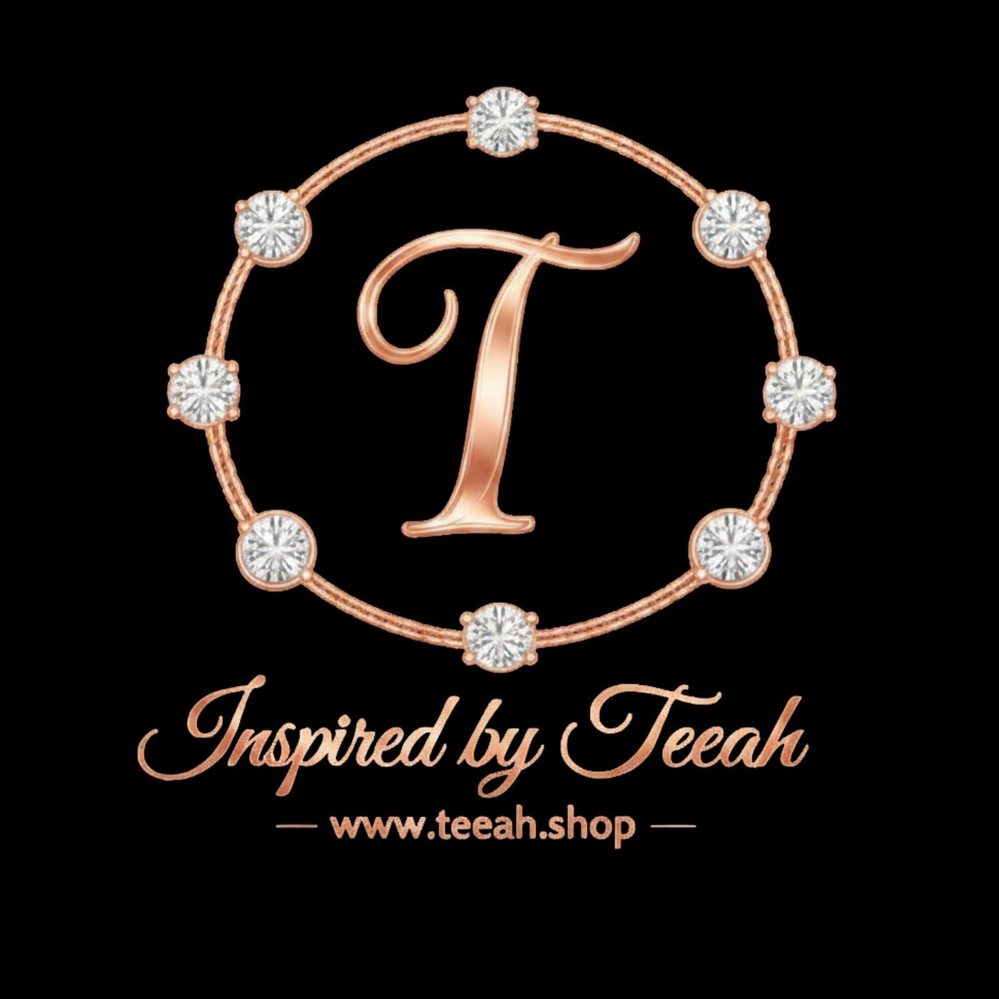 Inspired by Teeah — rose gold logo