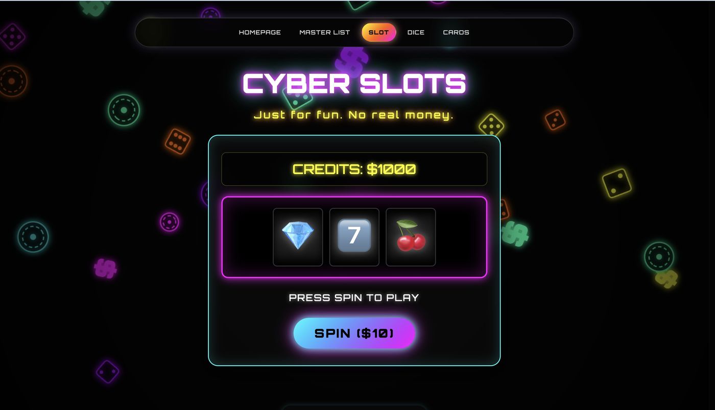 Mrs. Poe's Parlay Plays — Cyber Slots mini-game