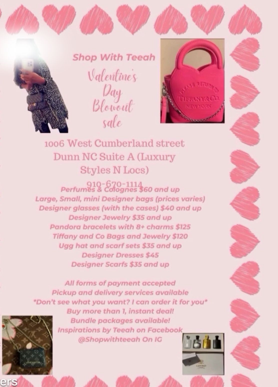 Inspired by Teeah before — homemade DIY flyer