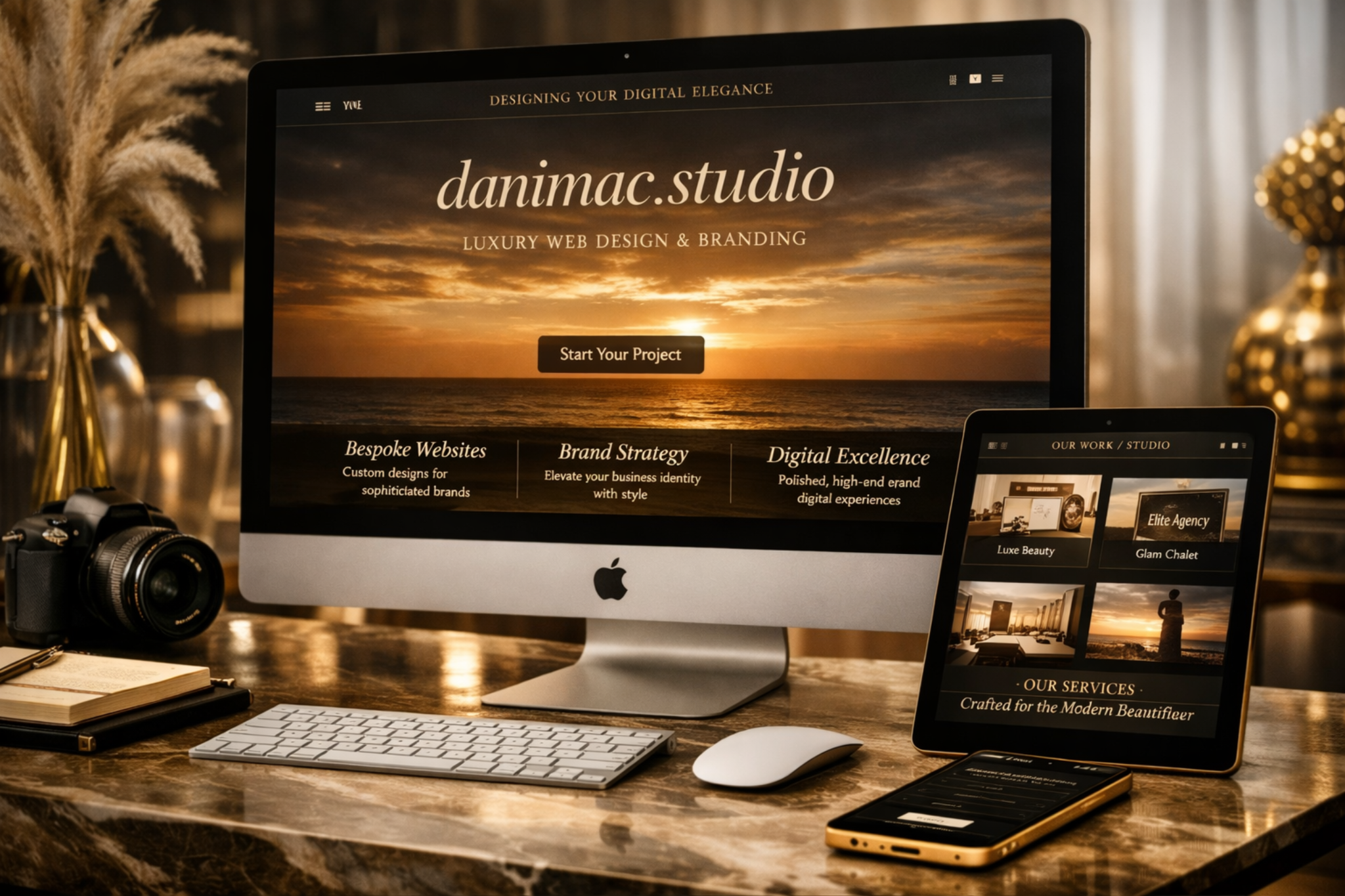 Web design interface